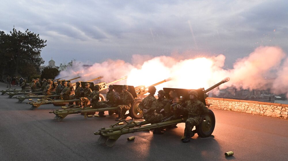 U Beogradu počasna artiljerijska paljba povodom Dana primirja u Prvom svetskom ratu 1
