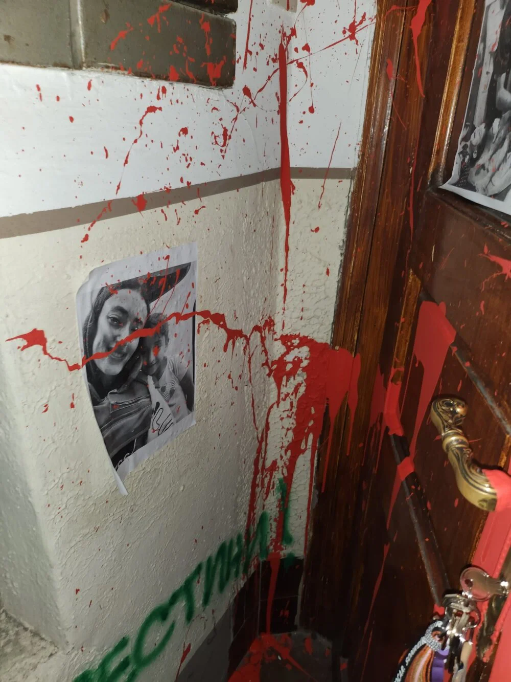Antiizraelski grafiti mržnje na prostorijama organizacije Haver Srbija: "Ne promovišemo rat i nasilje, niti se radujemo događajima na Bliskom istoku" 2