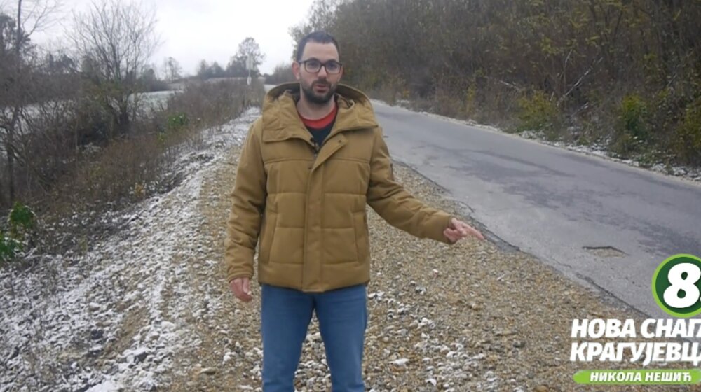 Predizborno asfaltiranje, tradicija iz devedesetih godina, je „zamazivanje” očiju: Nova snaga Kragujevca 1