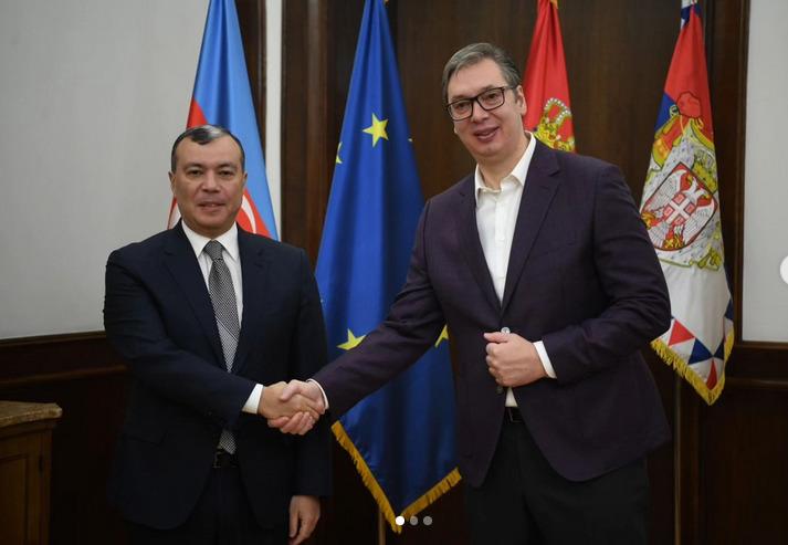Vučić: Srbija želi sa Azerbejdžanom da sarađuje u ekonomiji i energetici 1
