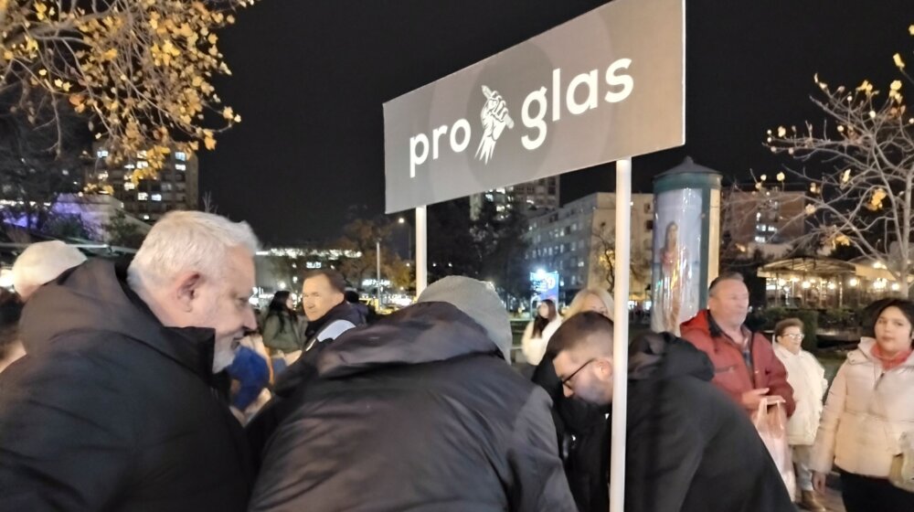 Inicijativa ProGlas za četvrtak najavila skup u Beogradu 1