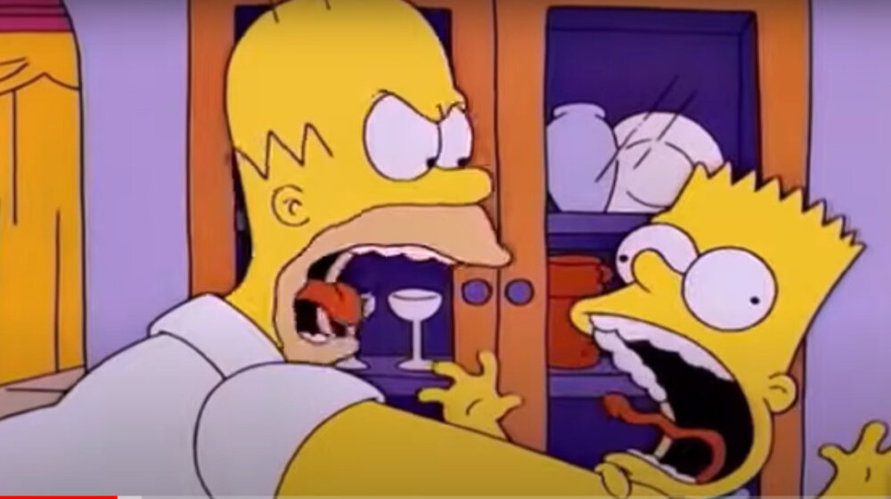 Vremena su se promenila": Kultna scena iz Simpsona odlazi u prošlost 1