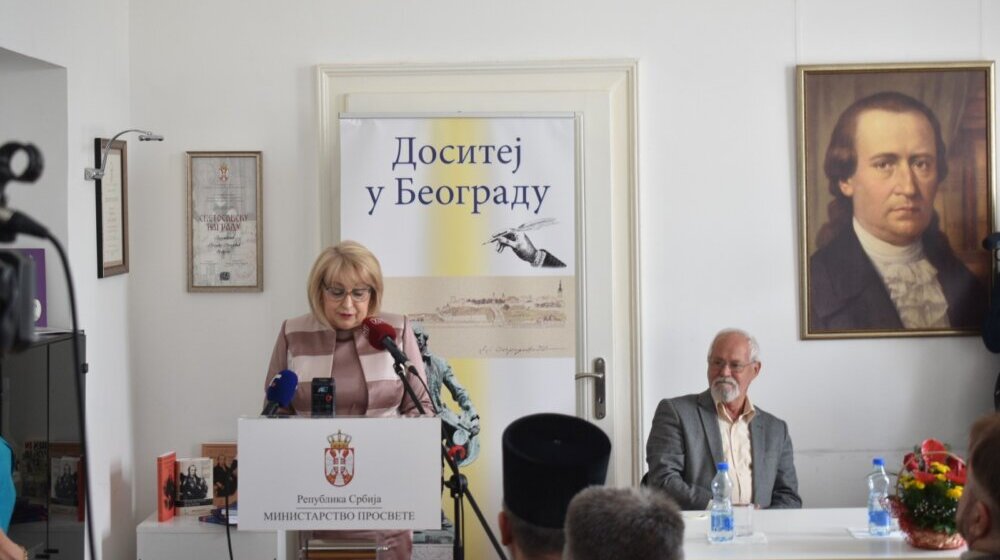 Ministarka prosvete najavila raspisivanje javnog poziva za dodelu povelja "Dositej Obradović" 1
