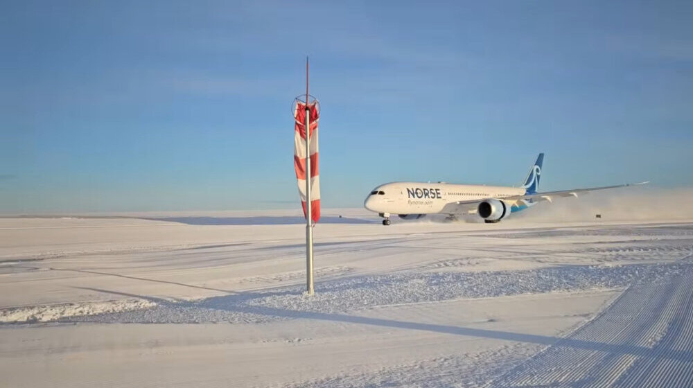 putnički avion Norse Atlantic Airways sleteo na antarktik
