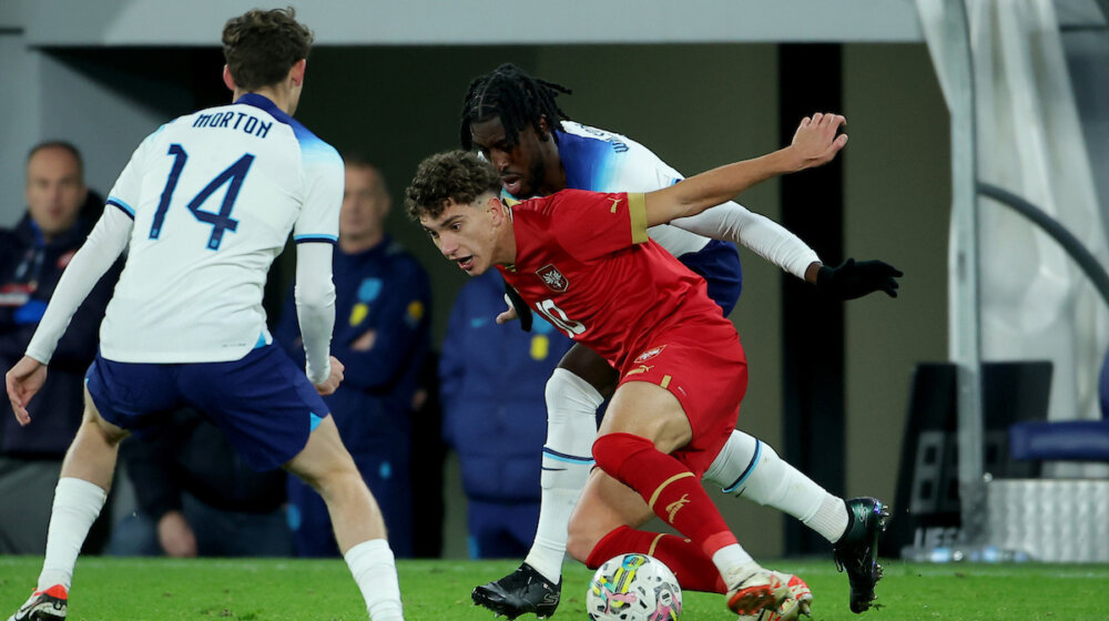 Mladi fudbaleri Srbije ponovo poraženi od Engleske 1