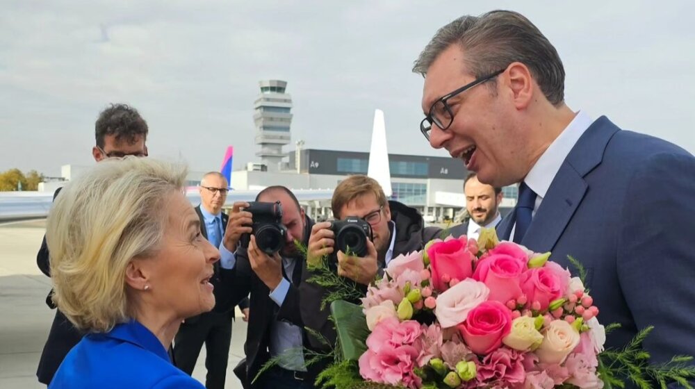 De fakto cveće za Ursulu: Da li je to jedino što je predsednica EK ponela iz Beograda? 1