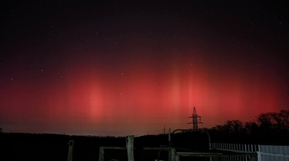 Delovi Rusije i Ukrajine preplavljeni polarnom svetlošću 1