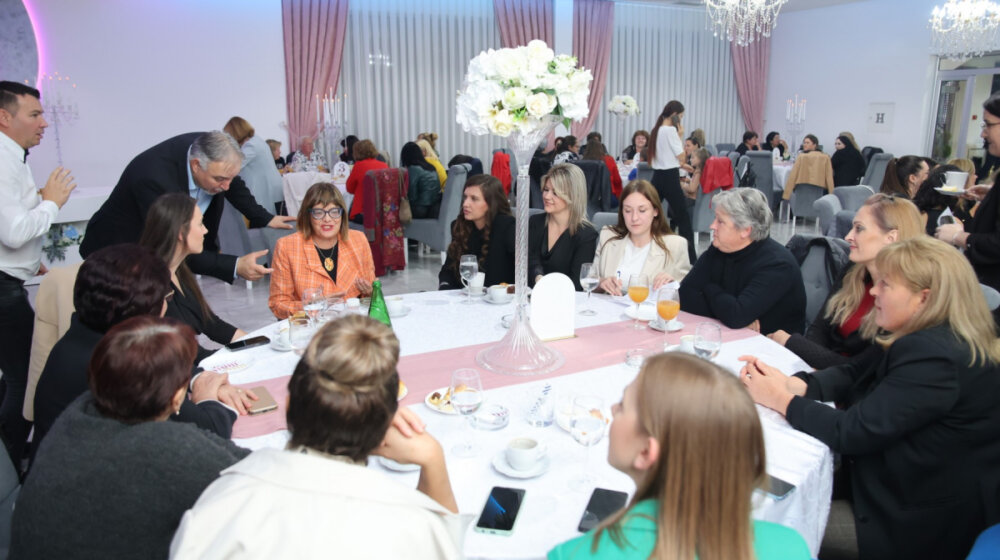 Maja Gojković organizovala čajanku u Merošini, pozvala žene da glasaju 1