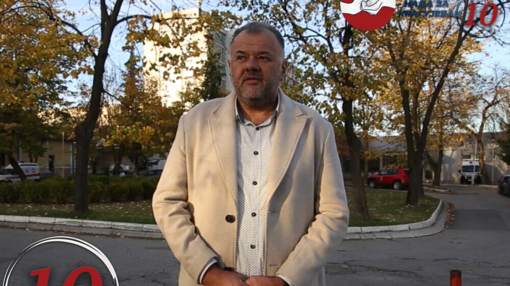 Marginalizacija Kragujevca ogleda se kroz zdravstvenu politiku: Doktor Predrag Delić „Ujedinjeni protiv nasilja - Nada za Kragujevac” 1