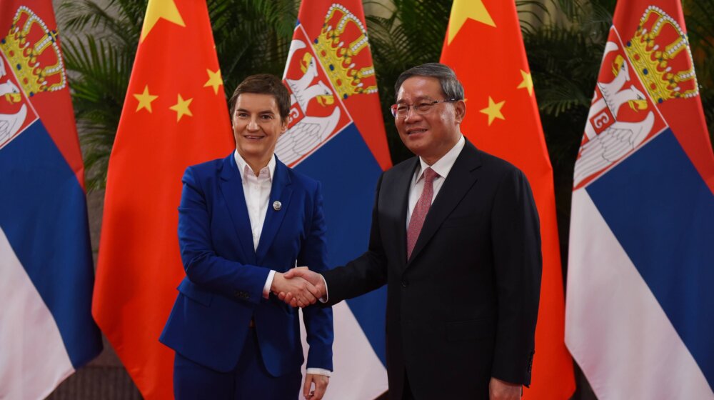 Sinhua: Kineski premijer sa Anom Brnabić o produbljivanju bilateralne saradnje 1