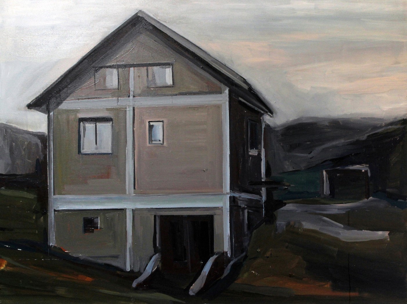 Srca i nezavršene kuće Aleksandra Rakezića i Ljiljane Šunjevarić na izložbi u Kulturnom centru Grad 2