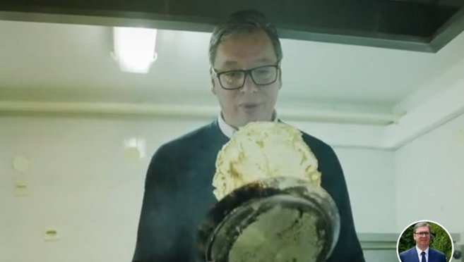 "Očigledno je spao na Vesaru i Bebu, mogao je isto tako i baletsku koreografiju da izvede": Sagovornici Danasa o snimku Vučića na kojem sprema palačinke 2