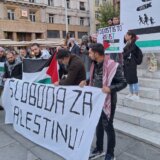 Održan skup podrške Palestini u Beogradu, okupljeni išli do ambasade Nemačke 9