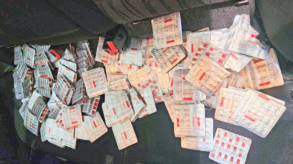 Na Horgošu sprečeno krijumčarenje 4.500 tableta psihoaktivnog leka 1