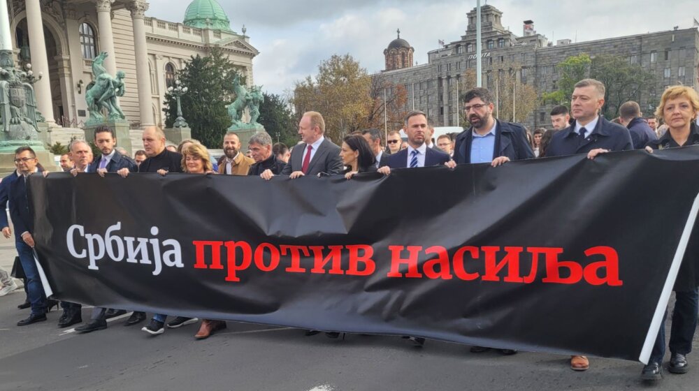 Trasa šetnje Srbije protiv nasilja u Beogradu: Završni predizborni skup SPN održava se u 18 sati 1