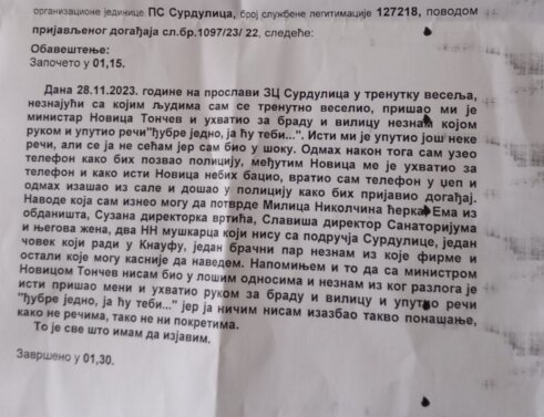 Da li je Novica Tončev uhvatio za gušu poverenika POKS-a: Šta se zaista dogodilo na proslavi Zdravstvenog centra u Surdulici? 3