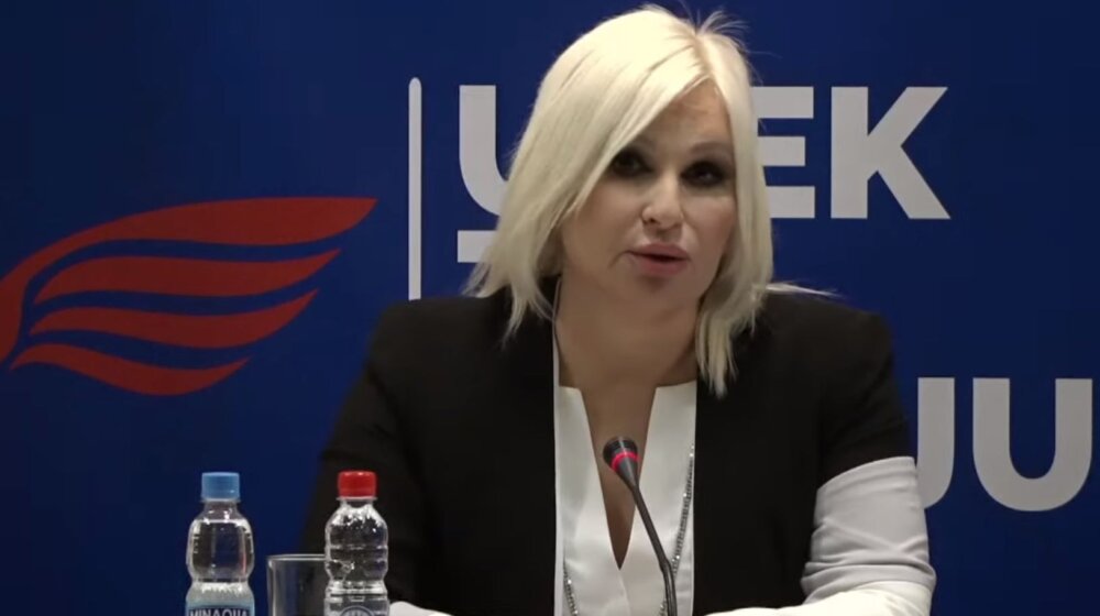 Zorana Mihajlović: Ljudi sa Vučićevog spiska podrške su slika bez tona 1