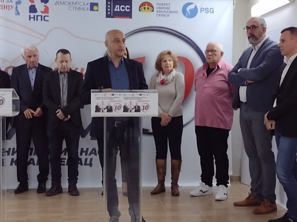 Bez ikakve saradnje sa SNS-om: Poruka kragujevačkih opozicionih lista 3