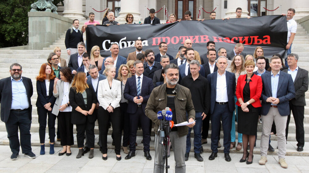 Hoće li "Srbija protiv nasilja" dobijati državne pare i ako podnese ostavke na mandate? 1