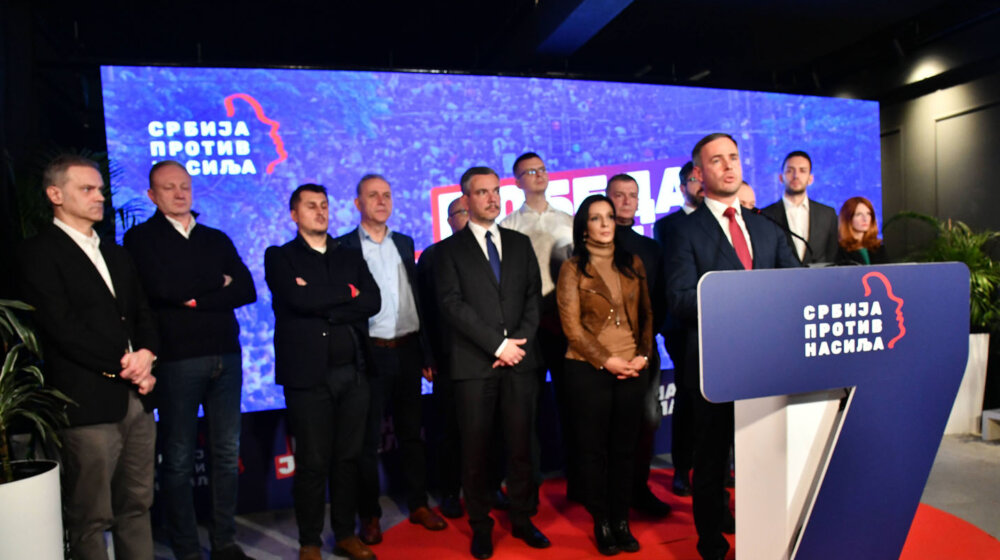 Srbija protiv nasilja neće da učestvuje na ponovljenim izborima 30. decembra 1