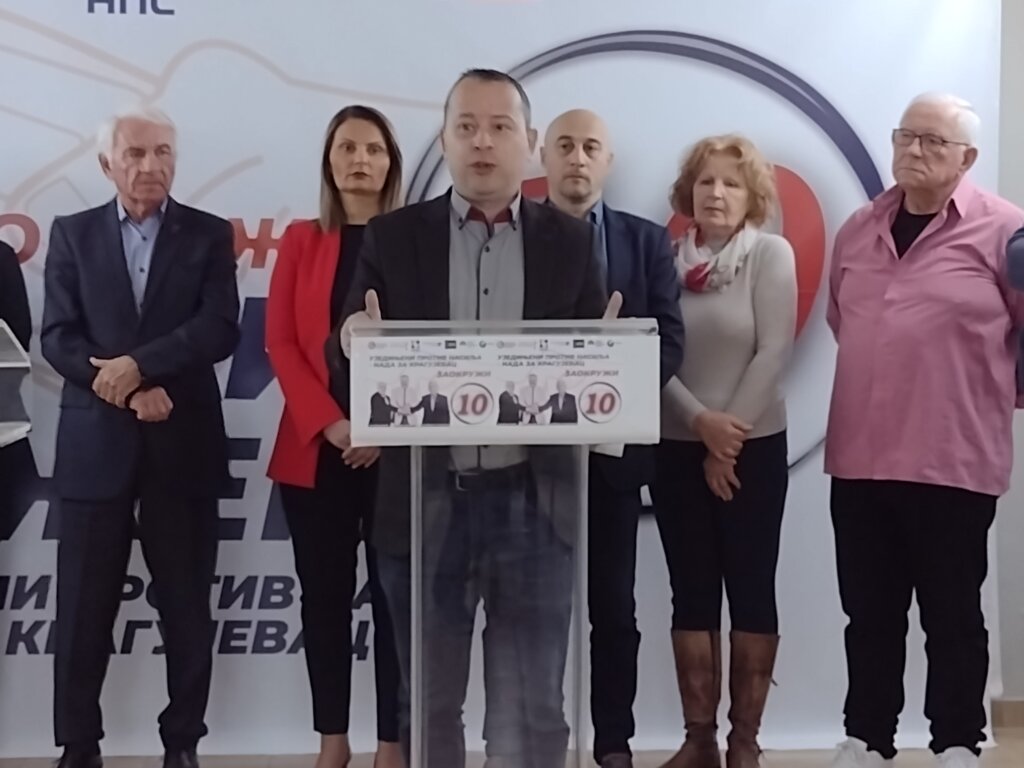 Bez ikakve saradnje sa SNS-om: Poruka kragujevačkih opozicionih lista 5