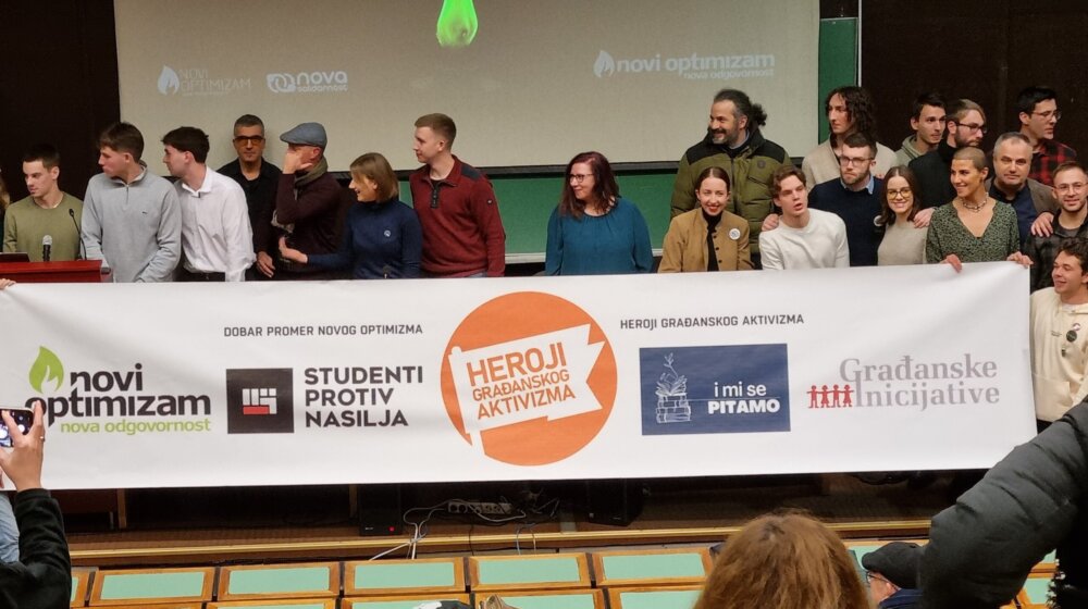 Dodeljene povelja "Dušan Mitrović" i nagrada "Heroji građanskog aktivizma" u Beogradu 1