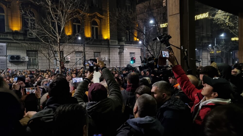 Janko Veselinović: Studenti su u pravu, nakon završetka sednice RIK-a odlučićemo koji su dalji planovi u vezi sa protestom 1