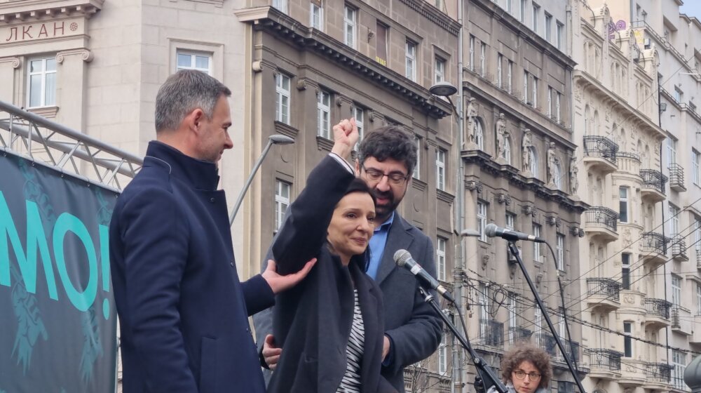 (VIDEO) Marinika Tepić na protestu ProGlas-a: Jedino što mogu je ono što sam već rekla - ovi izbori moraju biti poništeni 1