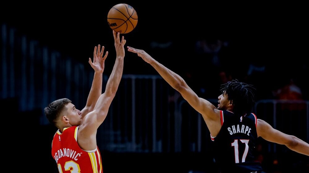 Kap po kap ne sme da stane ni na Džordanovom terenu: Bogdan Bogdanović u drugom pokušaju da u istoriji Atlante dostigne Mukija Blejloka 1