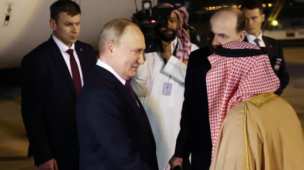 Putin posle Ujedinjenih Arapskih Emirata došao u Saudijsku Arabiju. 1