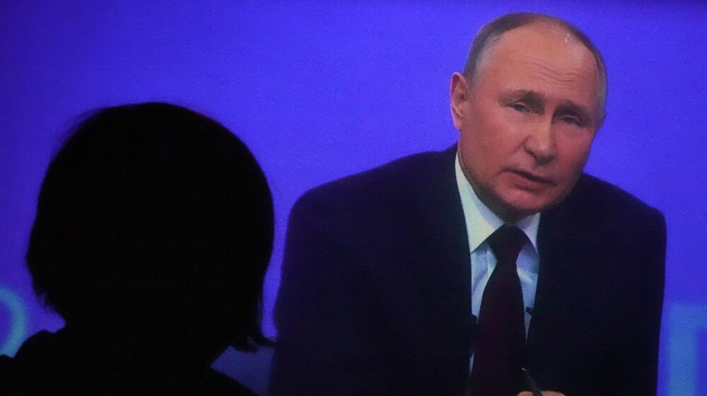 Putinu se na konferenciji u Moskvi obratio dvojnik, on mu odgovorio (VIDEO) 1