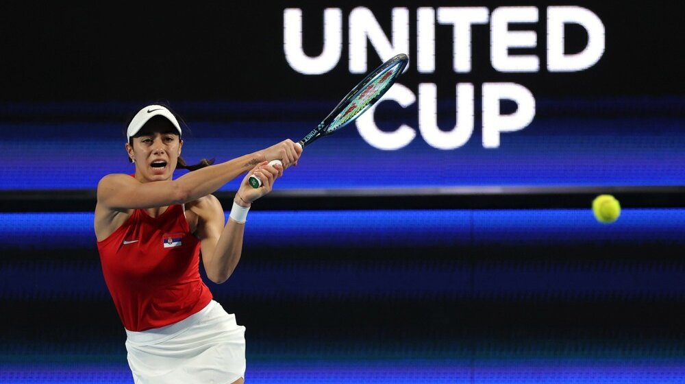 Poraz Olge Danilović: Kinezi izjednačili na Junajted kupu, o pobedniku odlučuje miks na pragu Nove godine u Pertu 1