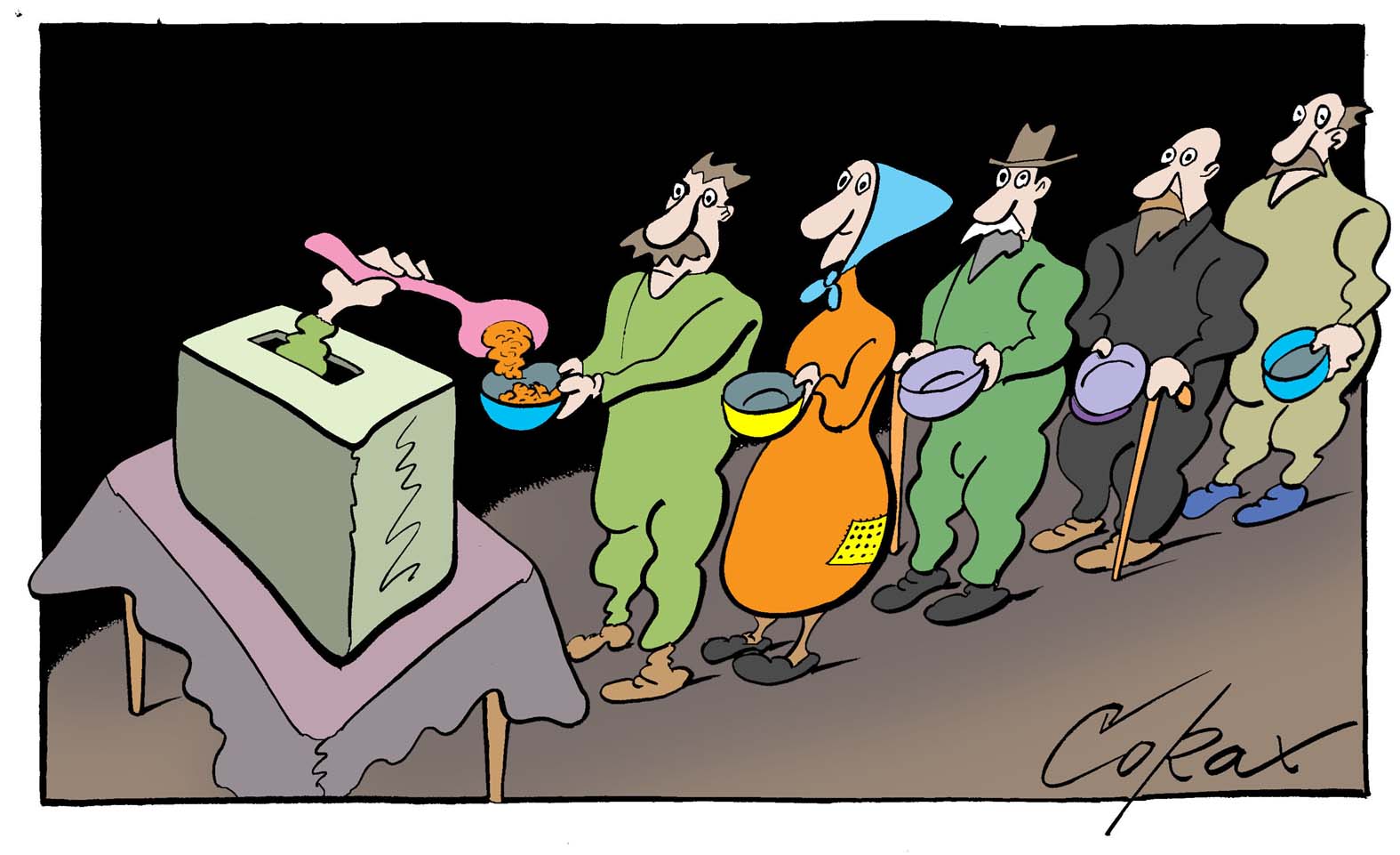 Koje karikature Predraga Koraksića Koraksa su obeležile nedelju za nama? 4