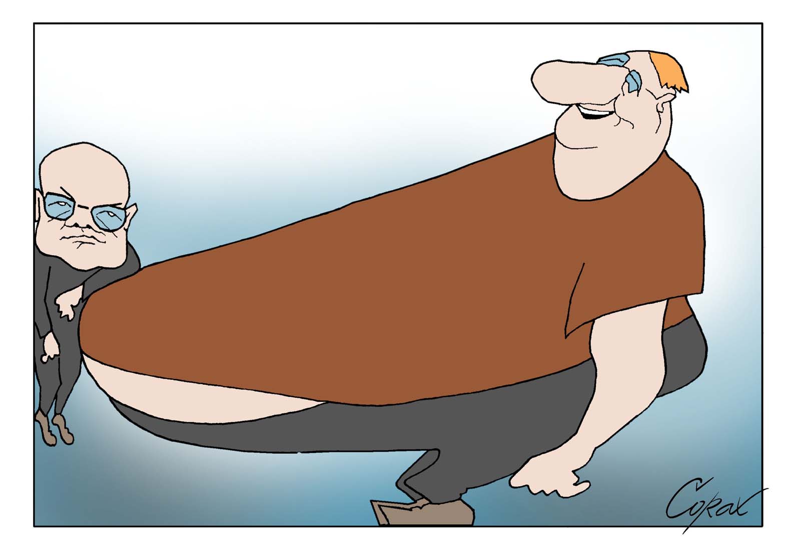 Koje karikature Predraga Koraksića Koraksa su obeležile nedelju za nama? 6