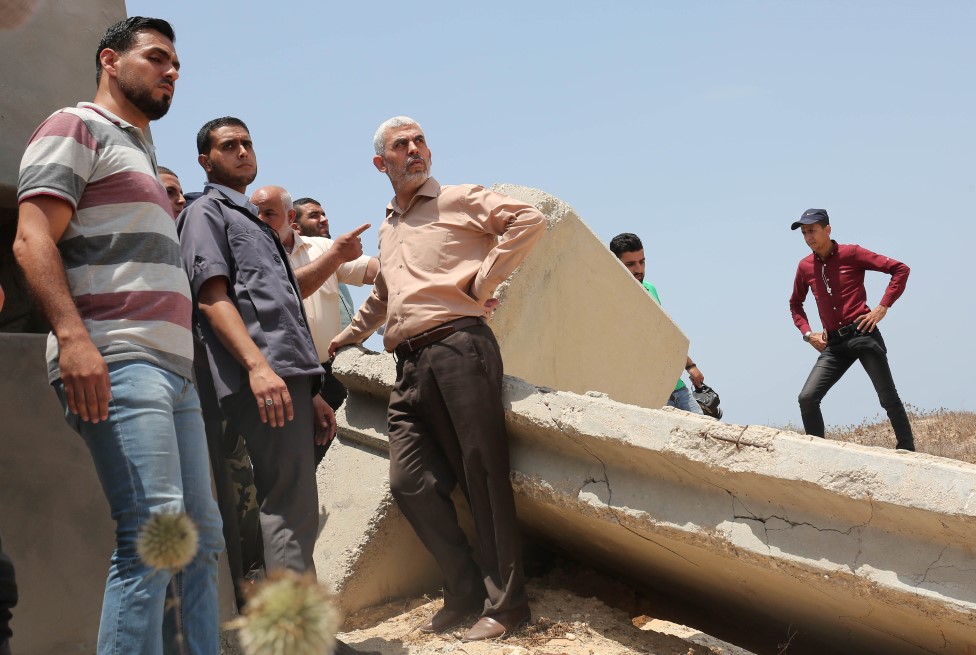 Izrael i Palestinci: Ko je vođa Hamasa Jahja Sinvar 5 Sinvar na granici sa Egiptom 2017. godine