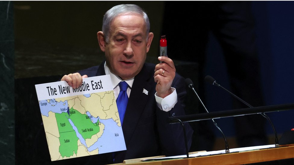 Izraelski premijer Benjamin Netanjahu u Generalnoj skupštini UN-a