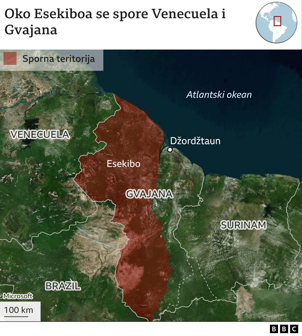 Latinska Amerika: Čiji je Esekibo - Brazil šalje vojsku na granicu sa Venecuelom 2 Esekibo