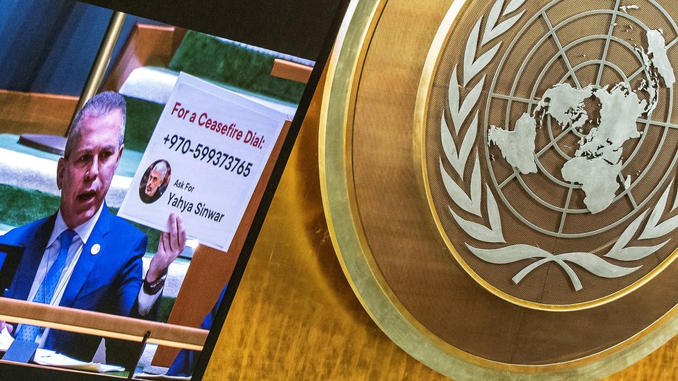 UN, Izrael, rezolucija o Gazi