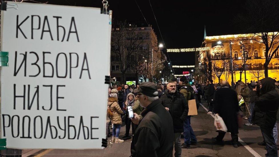 opozicija, protest opozicije, Srbija protiv nasilja