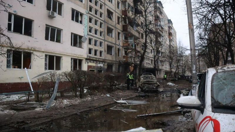 Kyiv continues to be subject to destructive missile and drone attacks
