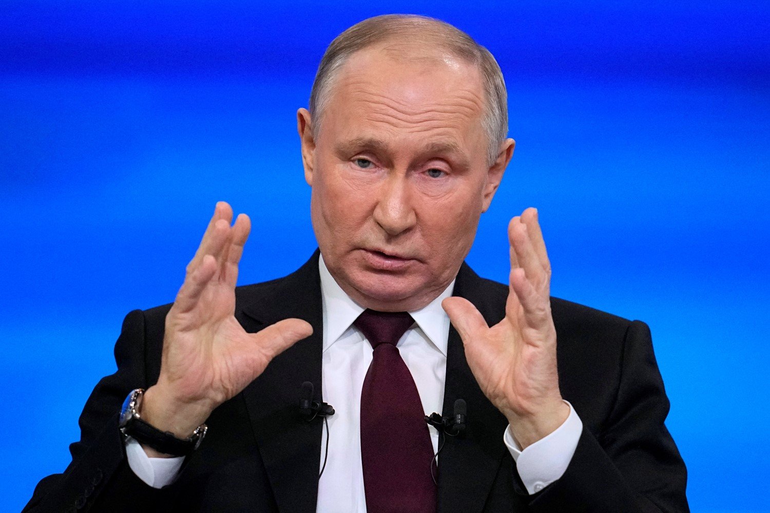 Vladimir Putin end of year news conference 2023