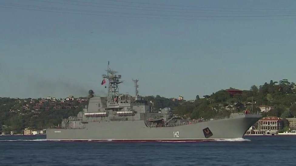 Slika ratnog broda Novočerkask