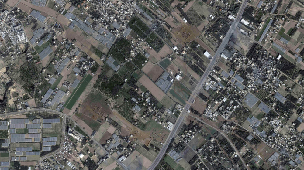 Satelitski snimci pokazuju da je počela izraelska ofanziva na jugu Gaze 1