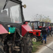 Poljoprivrednici na traktorima noćas protestovali ispred Predsedništva: Nezadovoljni predlogom novog resornog ministra 14