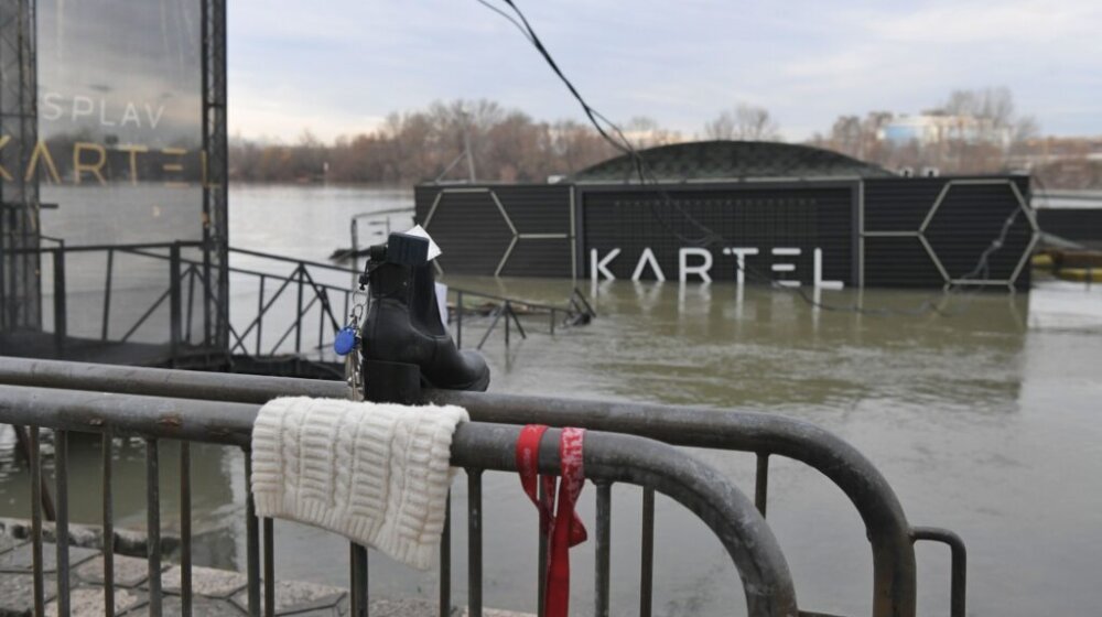 Oglasilo se tužilaštvo o potonuću splava "Kartel" 1