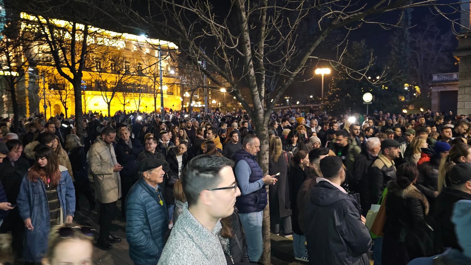 Blokada Beograda i protest u slikama (FOTO) 5