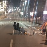 "Dobro jutro je": Reporterka Danasa ranom zorom na studentskoj blokadi u Beogradu 10
