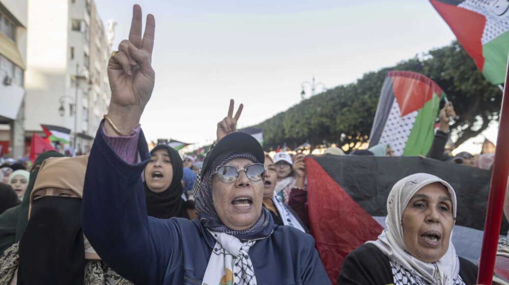 U Maroku protest protiv rata u Gazi 1