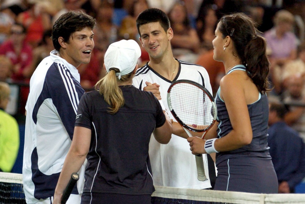 Novak u Pertu posle 10 godina: Nekada triput u timu sa Anom i jednom sa Jelenom, danas sa njihovim naslednicama 2