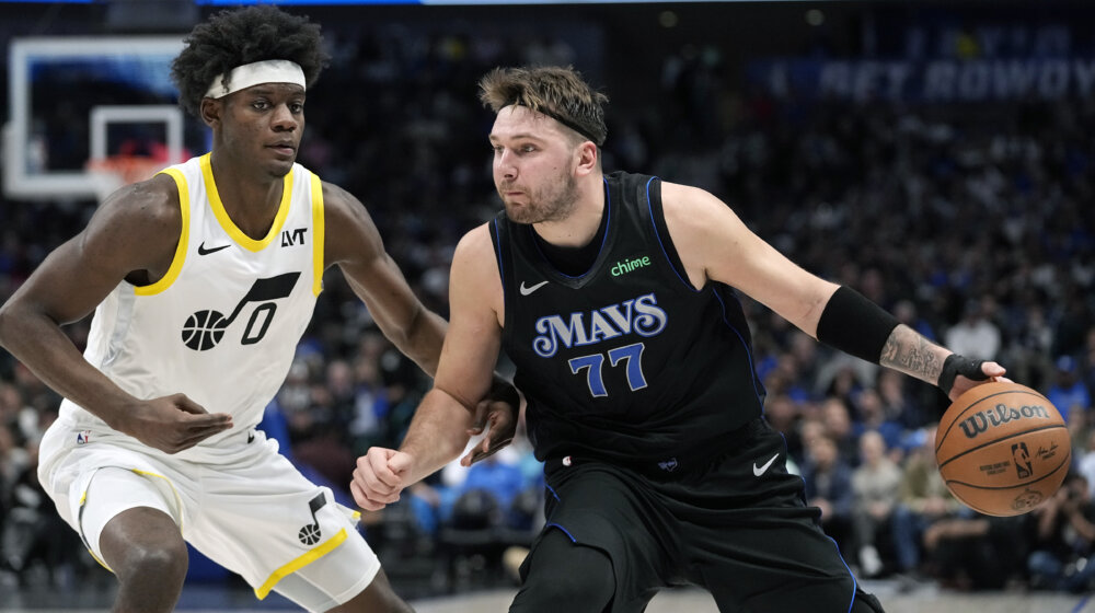 Elan iz očinstva: Dončićevo prvo poluvreme svih vremena i korak ispred Larija Birda 1